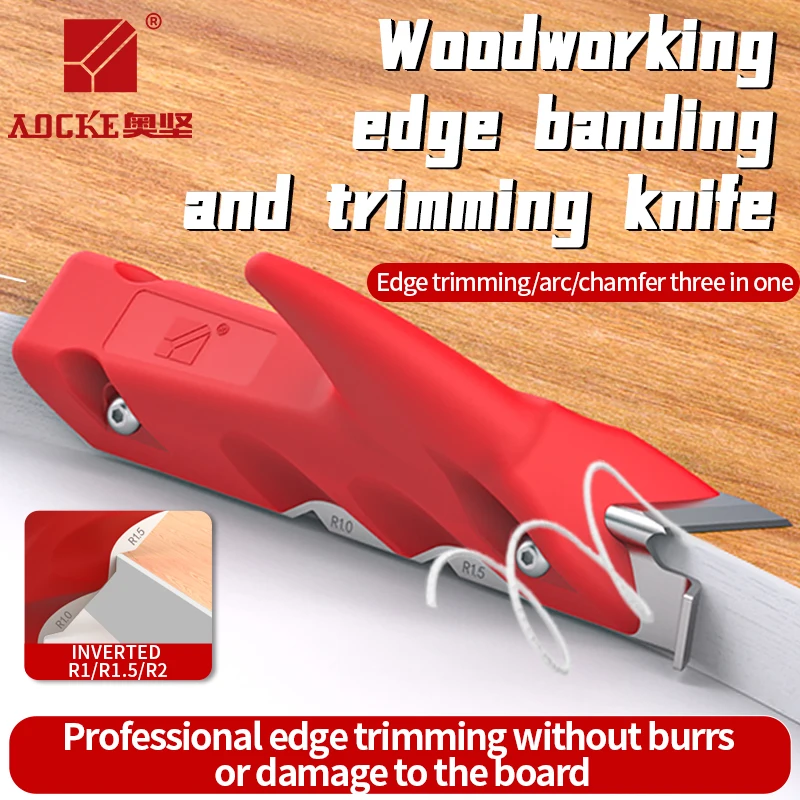 AOCKE 3 In 1 Woodworking Edge Trimmer Carpentry Fillet Scraper Board For All Edge Banding Materials Trimming Woodworking Tool
AOCKE 3 In 1 Woodworking Edge Trimmer Carpentry Fillet Scraper Board For All Edge Banding Materials Trimming Woodworking Tool