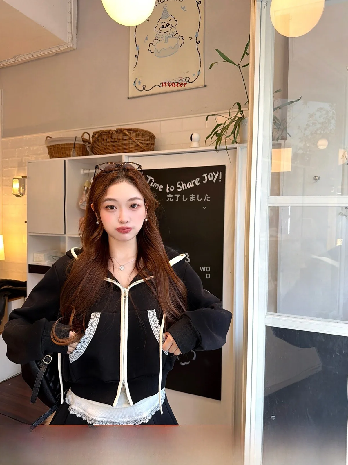 Корейский комплект с капюшоном Sle Color Blo и воротником, свободный крой, длинный све, женский комплект обычной длины на молнии
Корейский комплект с капюшоном Sle Color Blo и воротником, свободный крой, длинный све, женский комплект обычной длины на молнии