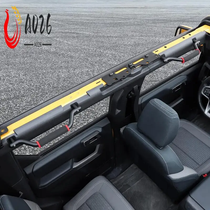 A026-Front & Rear Top Grab Handles Grab Bar Kit For Ford Bronco 2021 2022 2023 4 Door Interior Accessories
A026-Front & Rear Top Grab Handles Grab Bar Kit For Ford Bronco 2021 2022 2023 4 Door Interior Accessories
