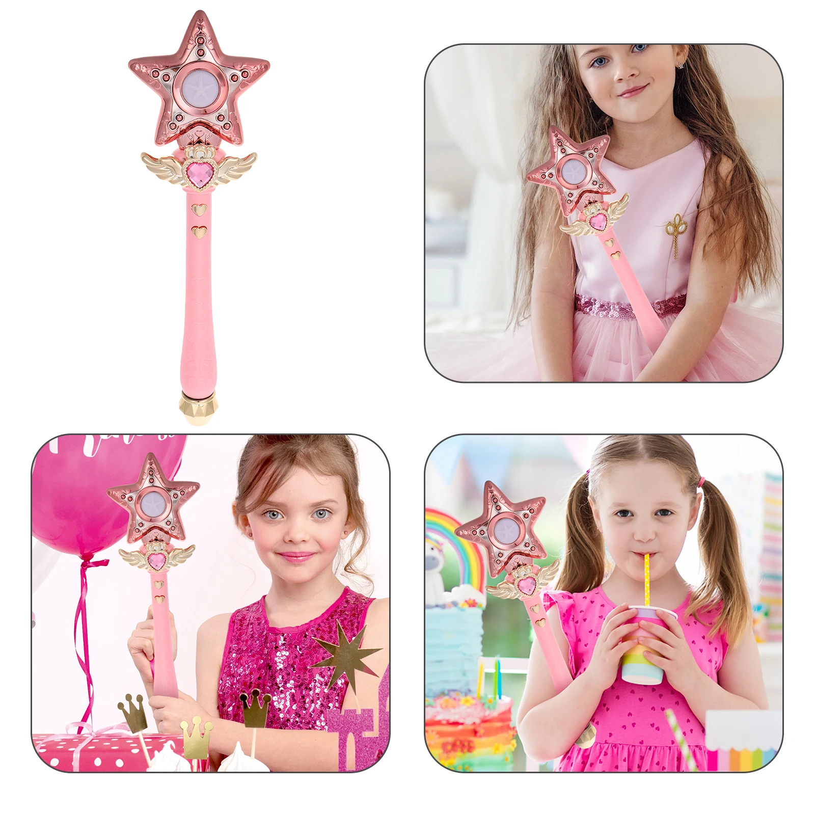 Wand For Kids Girls Light Up Star Fairy Wand Glowing Lights Melody Dress-Up Party Princess Costume Roleplay Children
Wand For Kids Girls Light Up Star Fairy Wand Glowing Lights Melody Dress-Up Party Princess Costume Roleplay Children