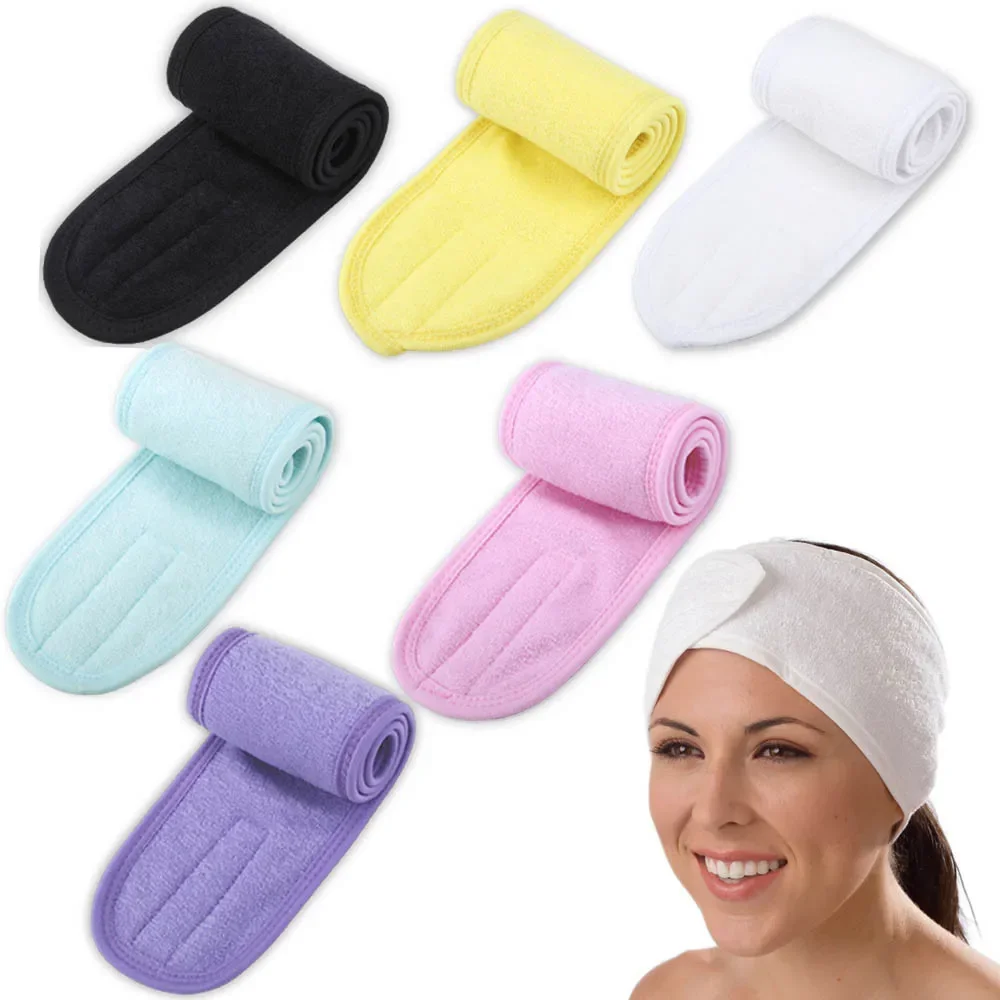 Eyelashes Extension Spa Face Headband Wrap Head Terry Cloth Headband Make Up Stretch Towel with Magic Tape Makeup Accessories
Eyelashes Extension Spa Face Headband Wrap Head Terry Cloth Headband Make Up Stretch Towel with Magic Tape Makeup Accessories