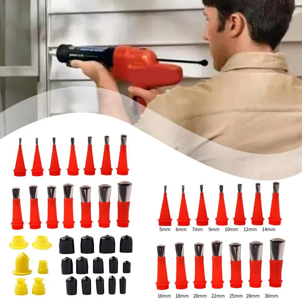 Stainless Steel Caulk Nozzle Applicator With Base Caulking Finisher Sealant Finishing Tool Kitchen Bathroom Sink Joint
Stainless Steel Caulk Nozzle Applicator With Base Caulking Finisher Sealant Finishing Tool Kitchen Bathroom Sink Joint