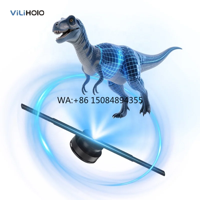 42CM 3D Hologram Projector Fan With 384 LED Beads Holographic Display Screen Advertising Light Box Digital Signage Billboard
42CM 3D Hologram Projector Fan With 384 LED Beads Holographic Display Screen Advertising Light Box Digital Signage Billboard