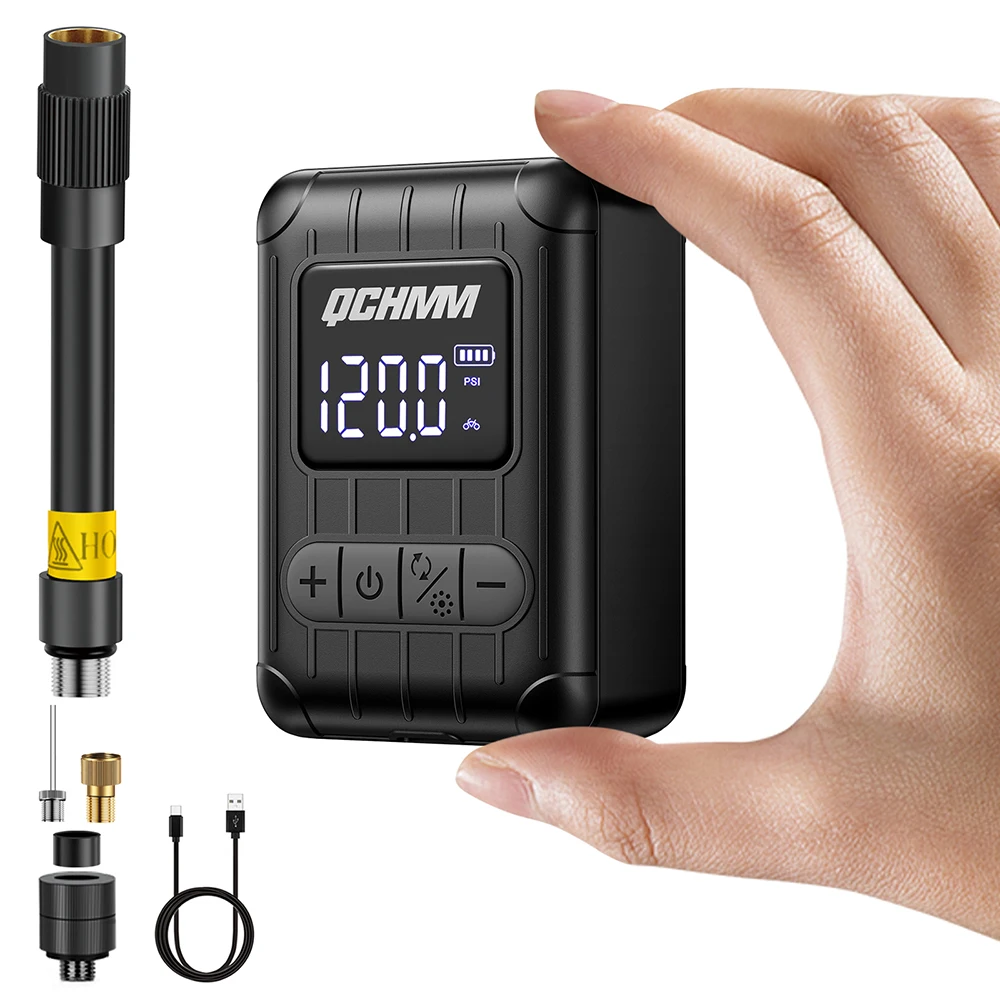 Portable Air Compressor, Mini Electric Air Pump,Cordless Portable Air Compressor 150PSl
Portable Air Compressor, Mini Electric Air Pump,Cordless Portable Air Compressor 150PSl