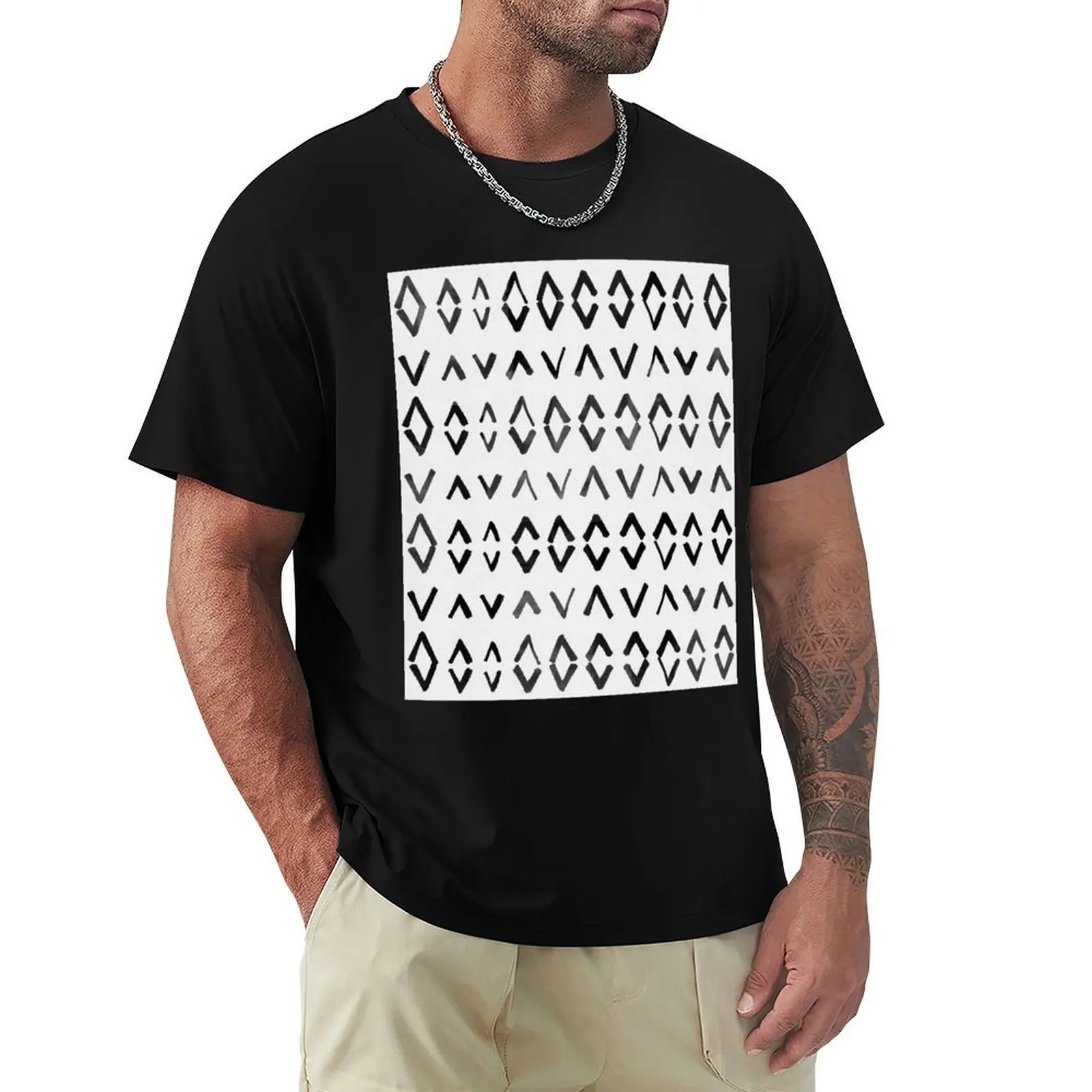 Scandinavian Diamond Pattern, Watercolor, Geometric T-Shirt customs graphic t shirts Men's cotton t-shirt
Scandinavian Diamond Pattern, Watercolor, Geometric T-Shirt customs graphic t shirts Men's cotton t-shirt