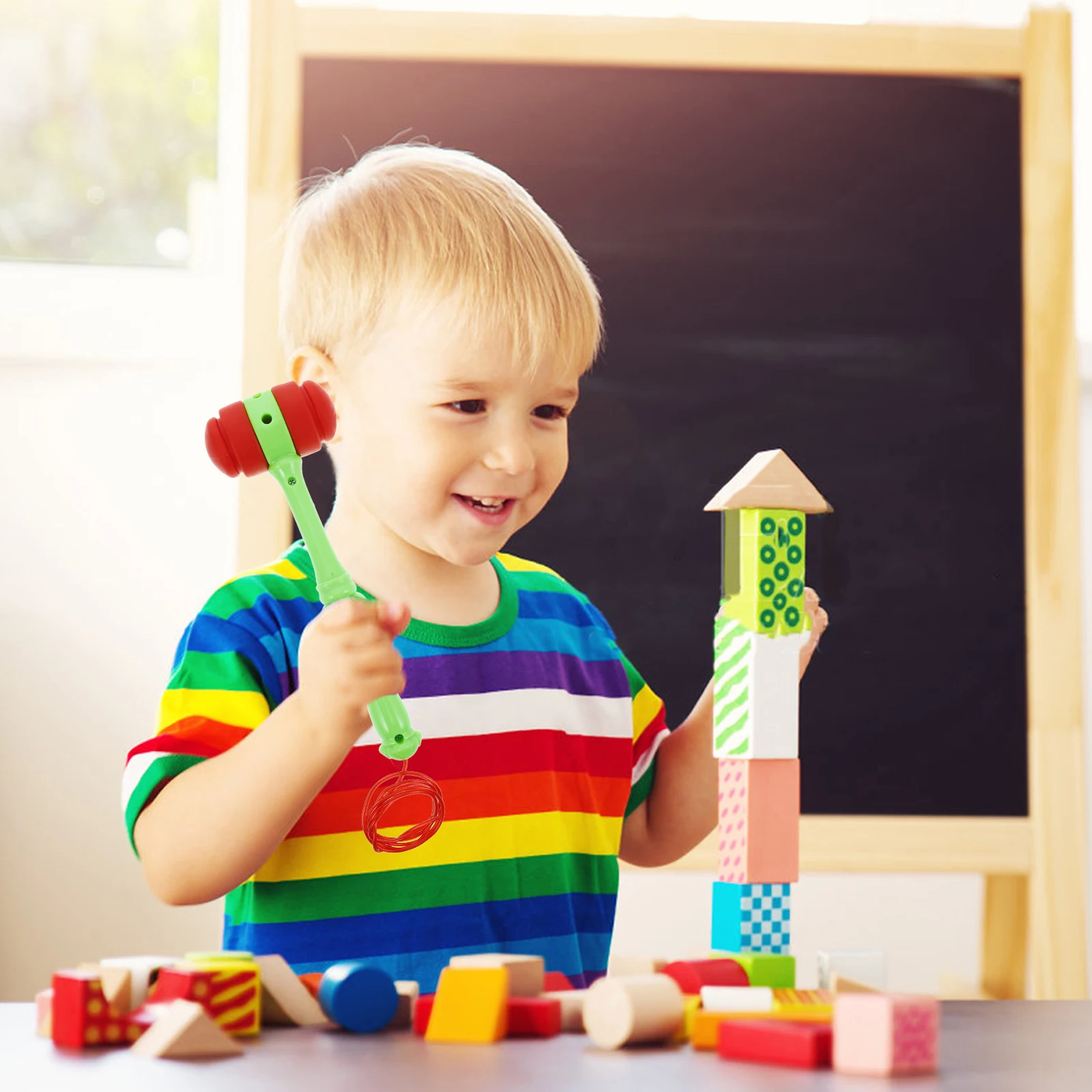 Hammer Toy Kids Hammers Green Mallet Console Vibrant Colors Family Fun Pounding Play Educational Toys
Hammer Toy Kids Hammers Green Mallet Console Vibrant Colors Family Fun Pounding Play Educational Toys