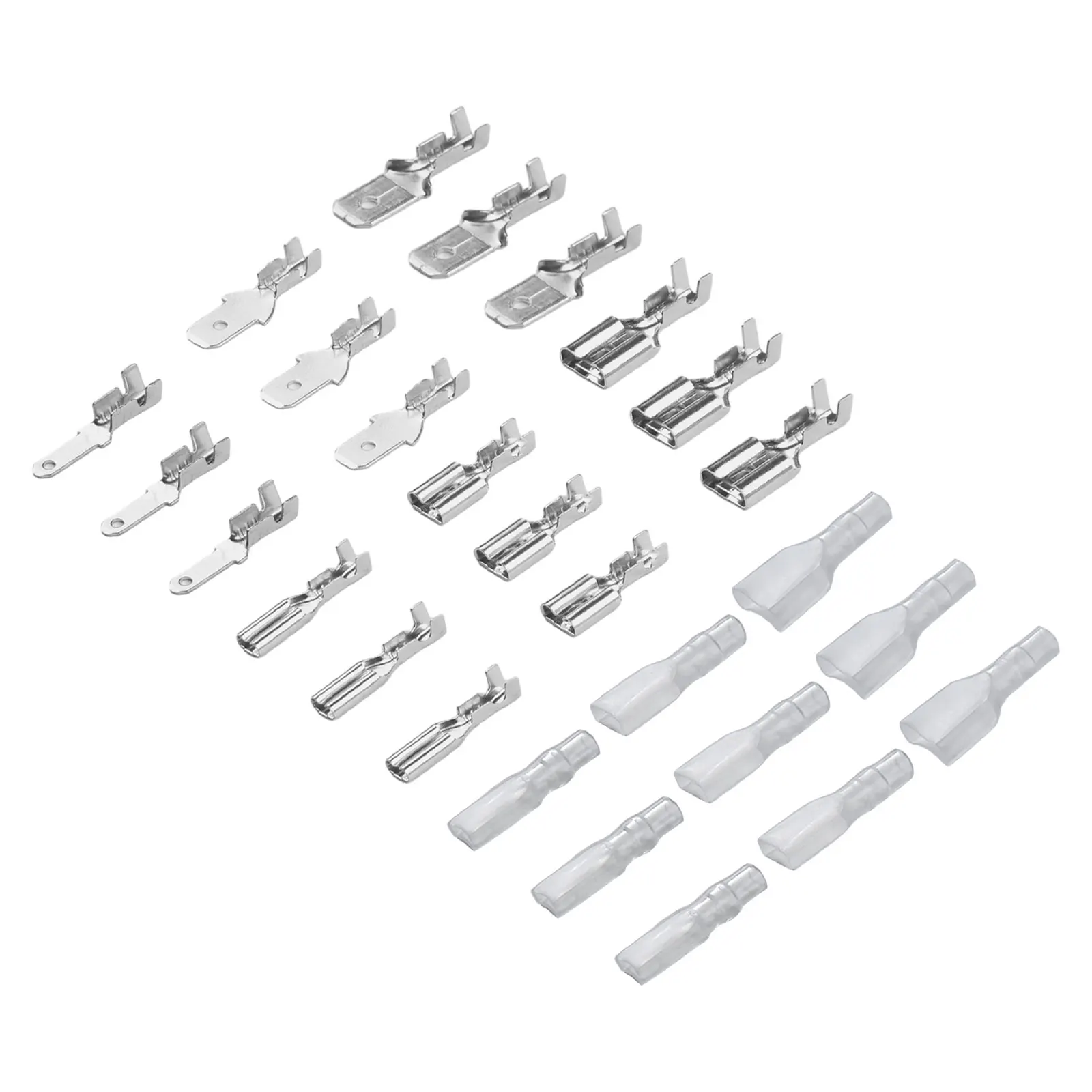 With Box Spade Crimp Terminal Connector Connectors Assortment 3 Sizes 2.8mm 4.8mm 6.3mm AWG 22~16 2.8/4.8/6.3mm
With Box Spade Crimp Terminal Connector Connectors Assortment 3 Sizes 2.8mm 4.8mm 6.3mm AWG 22~16 2.8/4.8/6.3mm