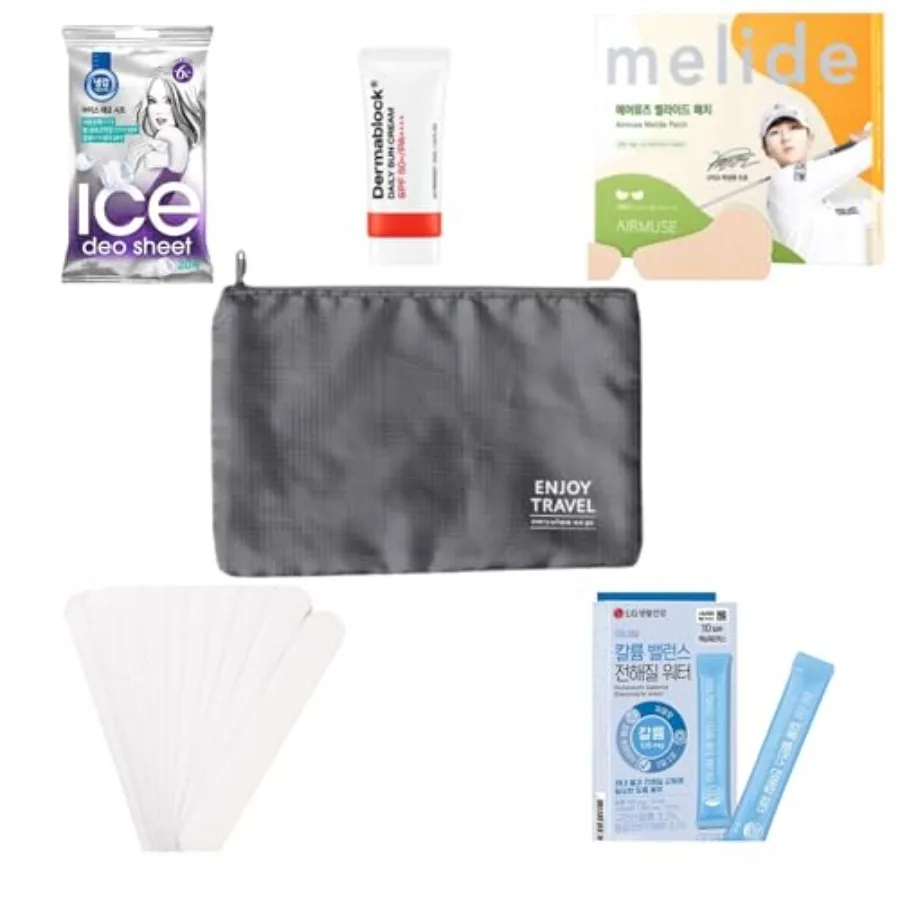Golf Gift Set - Summer Survival Kit with Cooling Ice Sheets, UV Protection, Electrolyte Water and Sweat Pads 7-Piece Hot Weathe
Golf Gift Set - Summer Survival Kit with Cooling Ice Sheets, UV Protection, Electrolyte Water and Sweat Pads 7-Piece Hot Weathe