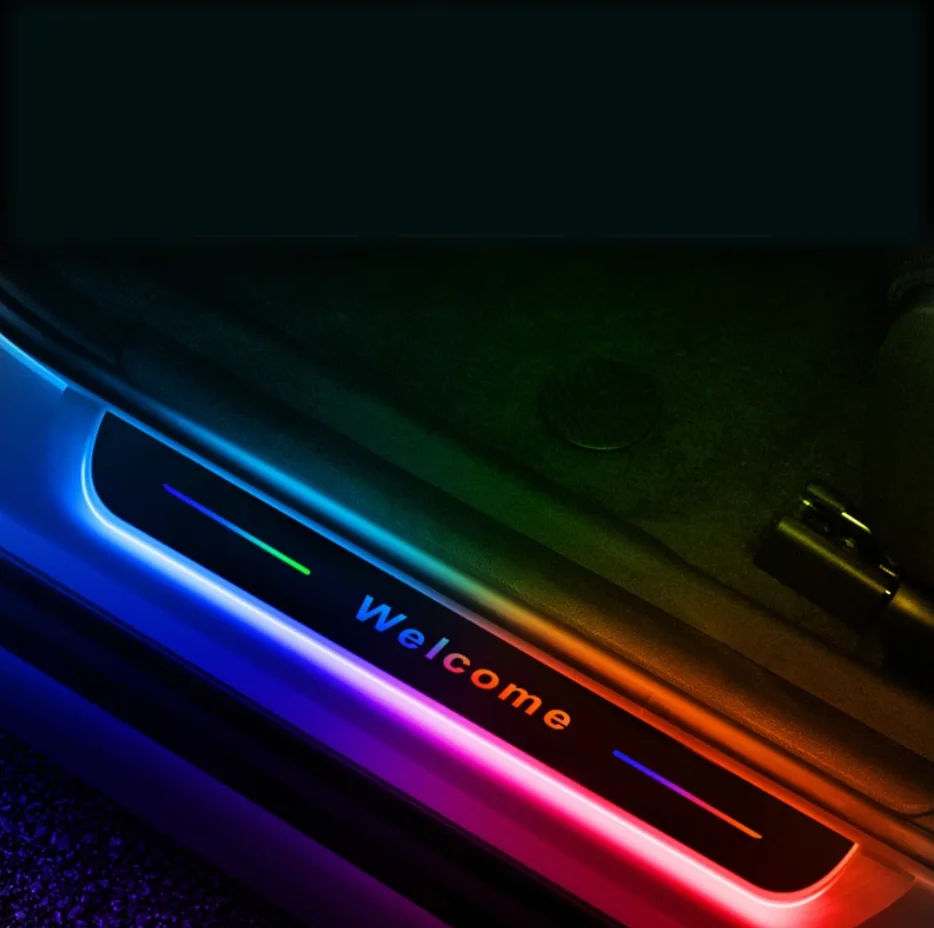 Car Door Logo Welcome Light Custom Made USB LED Welcome Pedal Light Car Scuff Plate Pedal Door Sill Pathway Light for VW Golf
Car Door Logo Welcome Light Custom Made USB LED Welcome Pedal Light Car Scuff Plate Pedal Door Sill Pathway Light for VW Golf