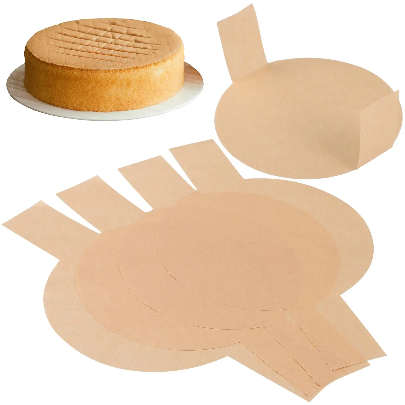 100 Sheets Cake Pan Liners Dutch Oven for Bread Baking 9 Parchment Rounds Silicone Paper Loaf
100 Sheets Cake Pan Liners Dutch Oven for Bread Baking 9 Parchment Rounds Silicone Paper Loaf