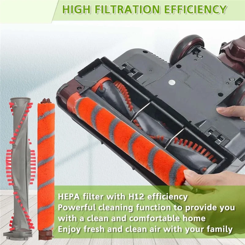 T99C-Roller Brush Replacement Parts For Shark Duoclean NV800, NV800W, NV801, NV801Q, NV803, HV380 Vacuum Cleaner Brush
T99C-Roller Brush Replacement Parts For Shark Duoclean NV800, NV800W, NV801, NV801Q, NV803, HV380 Vacuum Cleaner Brush