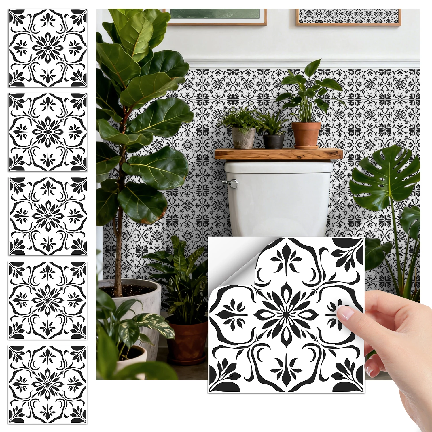 Stickers muraux bohème tuiles autocollantes décoration murale, cuisine, résistant à l'usure, décoration intérieure 36 pièces
Stickers muraux bohème tuiles autocollantes décoration murale, cuisine, résistant à l'usure, décoration intérieure 36 pièces