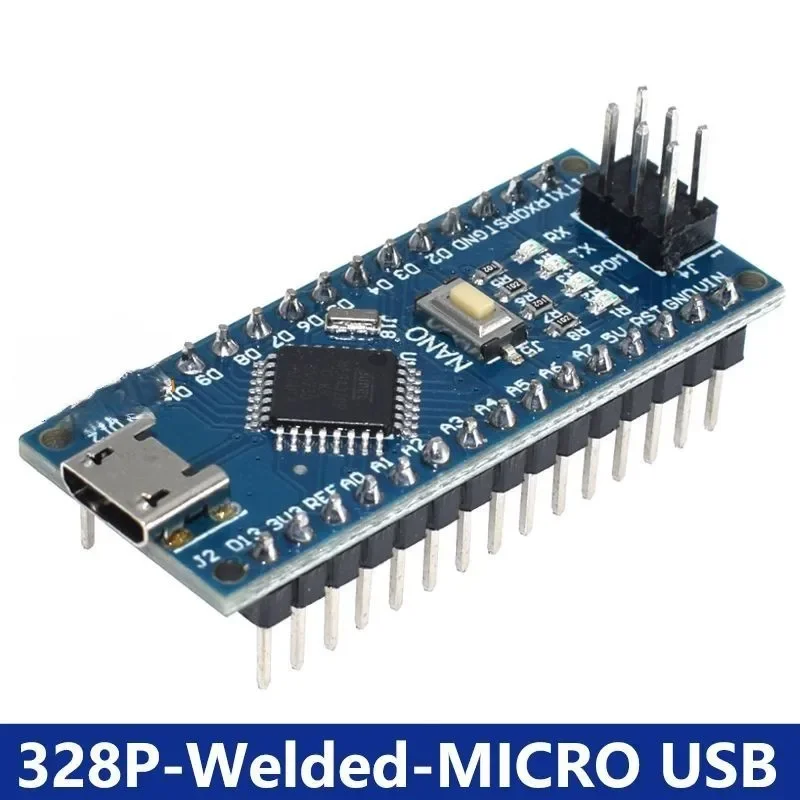 Mini / Type-C / Micro USB Nano 3.0 With the bootloader compatible Nano controller for arduino CH340 USB driver 16Mhz ATMEGA328P
Mini / Type-C / Micro USB Nano 3.0 With the bootloader compatible Nano controller for arduino CH340 USB driver 16Mhz ATMEGA328P