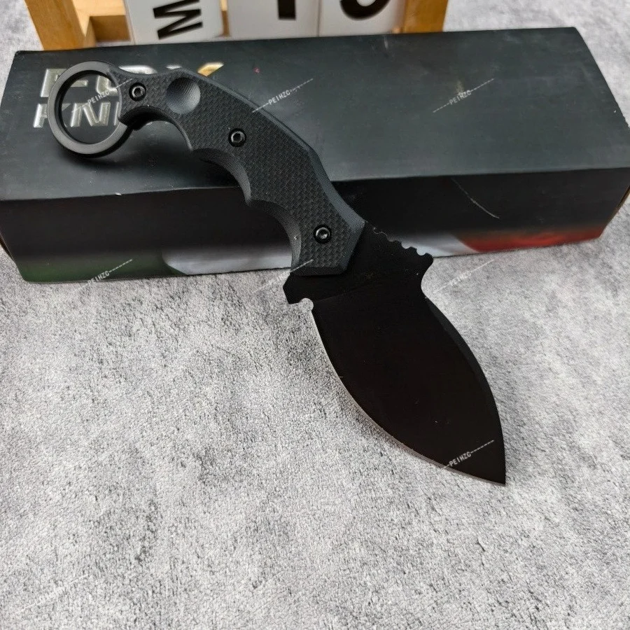 Integrated Small Straight Knife FX 637 8Cr13Mov Blade G10 Handle Ergonomic Grip Lightweight and Durable Practical Cutting Knife
Integrated Small Straight Knife FX 637 8Cr13Mov Blade G10 Handle Ergonomic Grip Lightweight and Durable Practical Cutting Knife