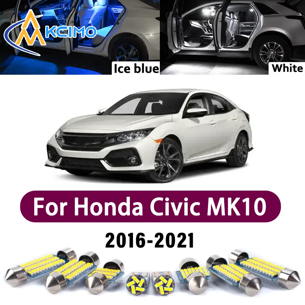 Error Free LED Interior Light Kit for Honda Civic MK10 X 10th 2016-2021 Premium Bright Dome Trunk Mirror Reading Lamps Canbus
Error Free LED Interior Light Kit for Honda Civic MK10 X 10th 2016-2021 Premium Bright Dome Trunk Mirror Reading Lamps Canbus