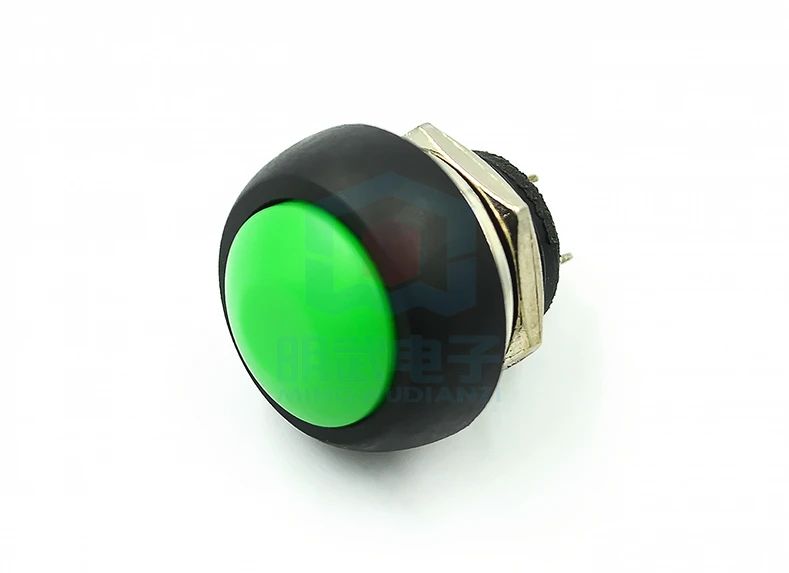 Small Waterproof Self-resetting Button Switch Round Lockless Button PBS-33B Black and White Yellow Orange Blue Green Red 12mm
Small Waterproof Self-resetting Button Switch Round Lockless Button PBS-33B Black and White Yellow Orange Blue Green Red 12mm