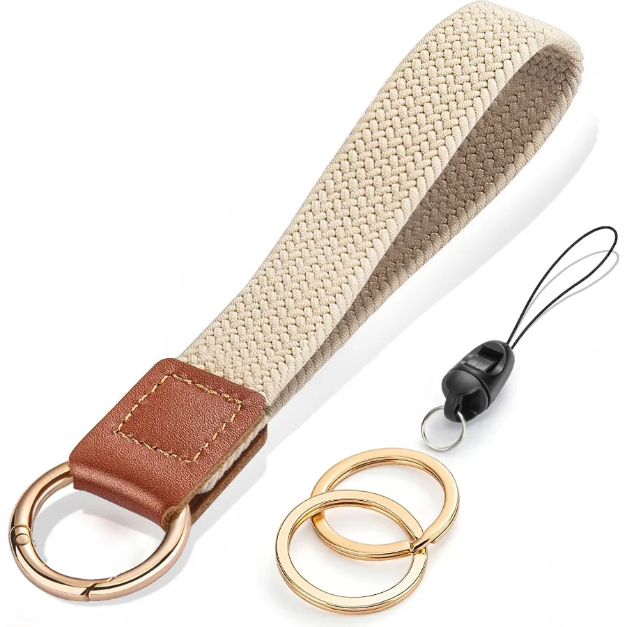 Wrist Lanyard Stretchy Wristlet Keychain Lanyards Cute Key Lanyard for Women Men Short Key Chain for Car Keys Card Wallet Phone
Wrist Lanyard Stretchy Wristlet Keychain Lanyards Cute Key Lanyard for Women Men Short Key Chain for Car Keys Card Wallet Phone