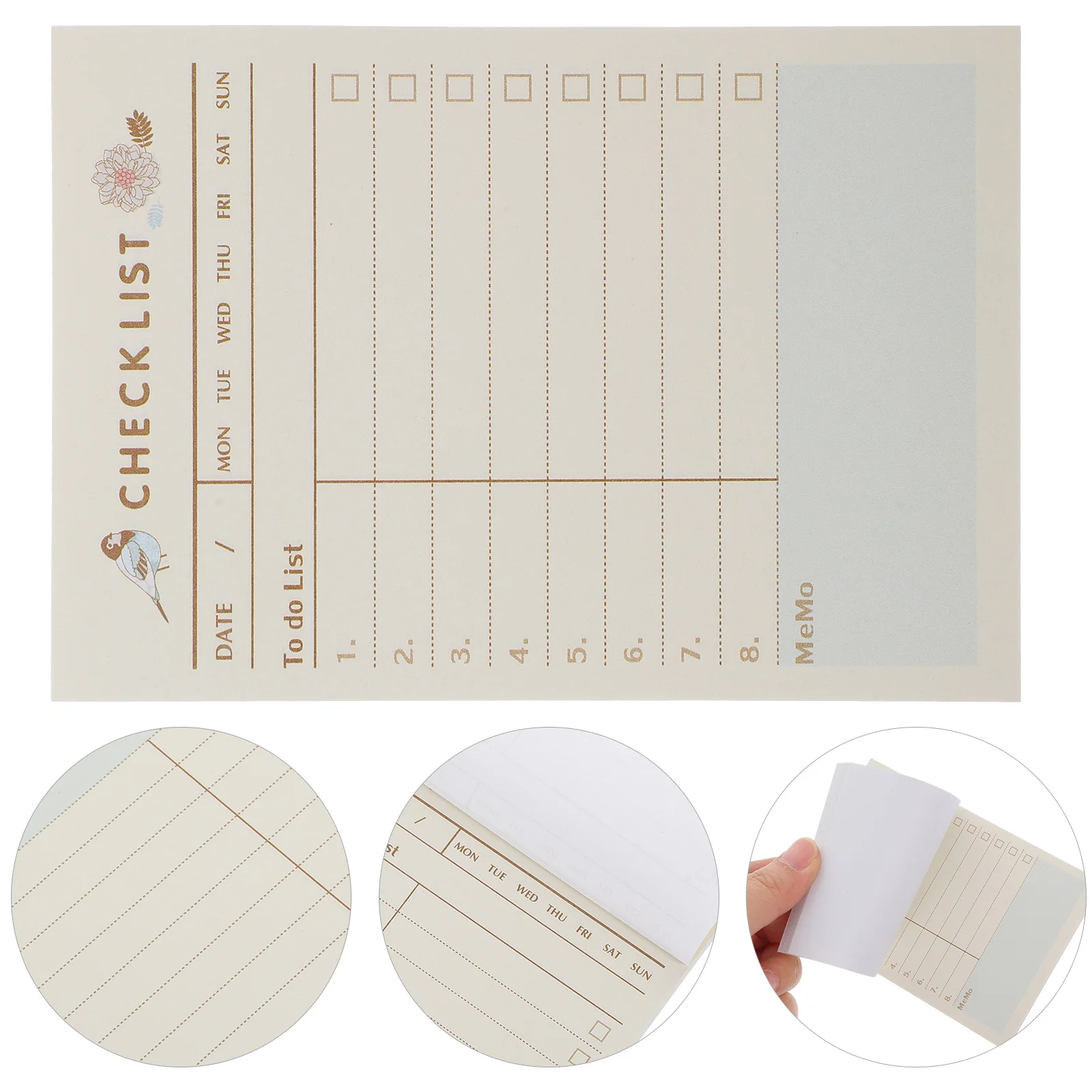 6 Books Daily Planner Memo Sticky Papers Self Adhesive Tear Off Labels Smooth Writable Paper Creative Stationery
6 Books Daily Planner Memo Sticky Papers Self Adhesive Tear Off Labels Smooth Writable Paper Creative Stationery