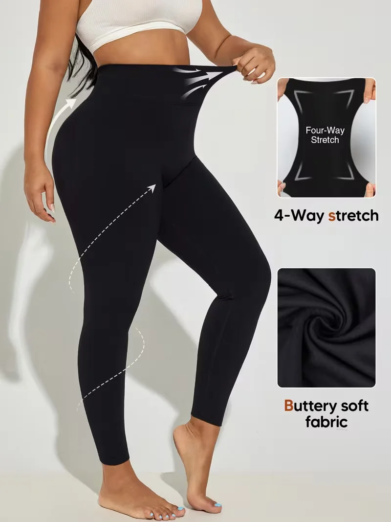 1 piece of ladies' elegant plastic leg pants that can be worn all the year round, with black waist and hips for daily exercise
1 piece of ladies' elegant plastic leg pants that can be worn all the year round, with black waist and hips for daily exercise