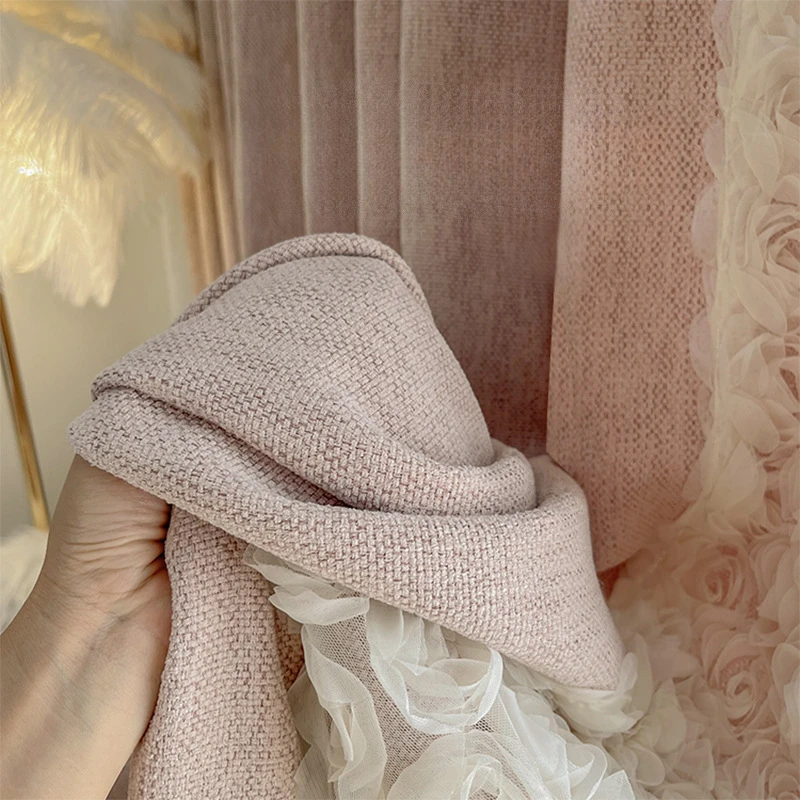 Chenier Medieval Style Girl Pink 3D Rose A Living Room Bedroom Bay Window Balcony High Shading Curtain
Chenier Medieval Style Girl Pink 3D Rose A Living Room Bedroom Bay Window Balcony High Shading Curtain