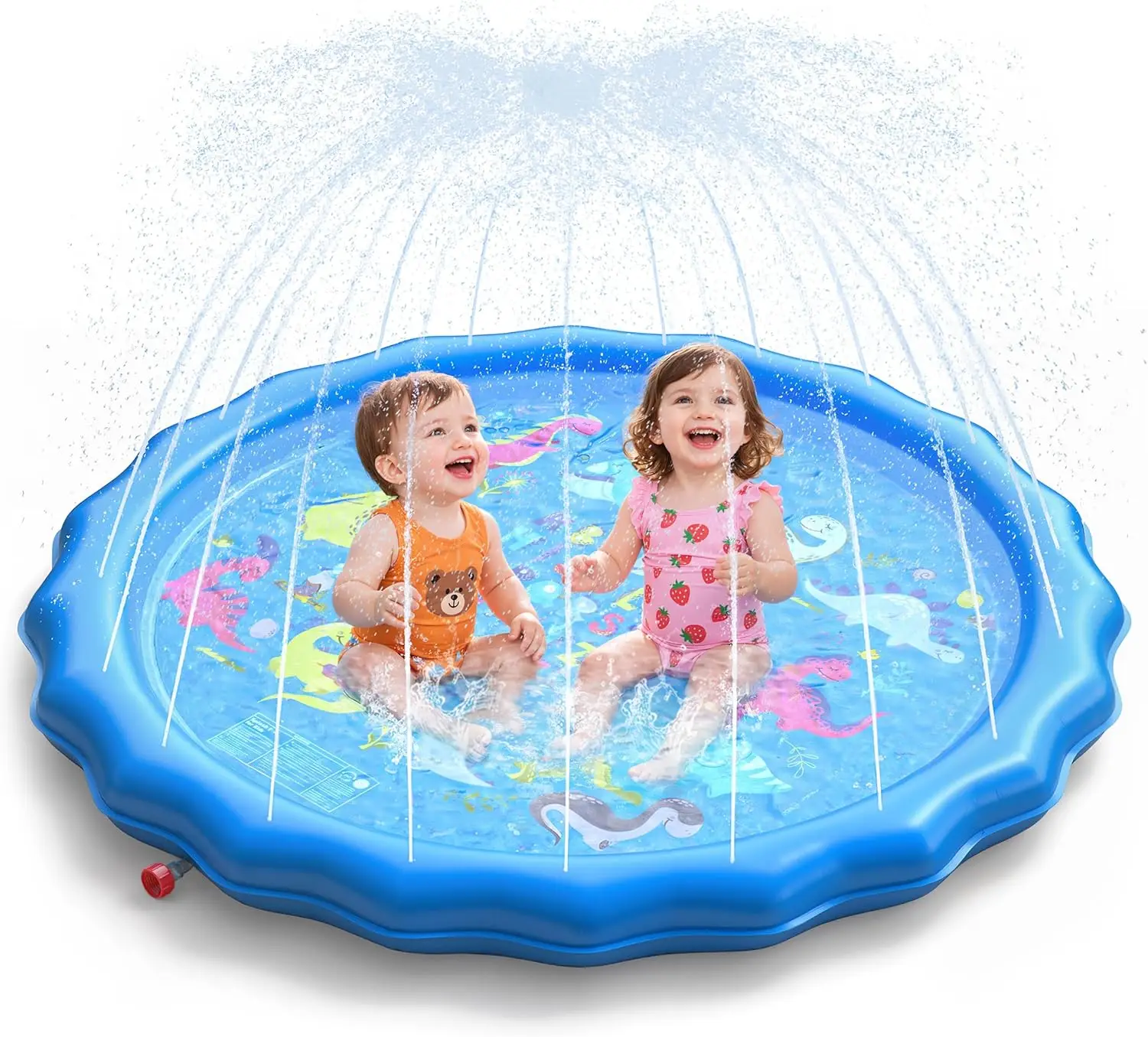 67-Inch Splash Pad for Toddlers 1-3, Outdoor Water Play Mat with Adjustable Spray Modes, Non-Slip & Leak-Proof Summer Fun Toy
67-Inch Splash Pad for Toddlers 1-3, Outdoor Water Play Mat with Adjustable Spray Modes, Non-Slip & Leak-Proof Summer Fun Toy