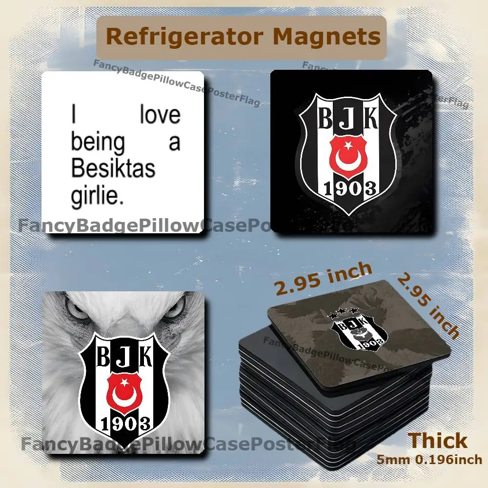 B-Besiktas BJK Turky Fridge Refrigerator Magnet Set Creative Square Decorative Adhesive Stickers Magnets Festival Gift
B-Besiktas BJK Turky Fridge Refrigerator Magnet Set Creative Square Decorative Adhesive Stickers Magnets Festival Gift