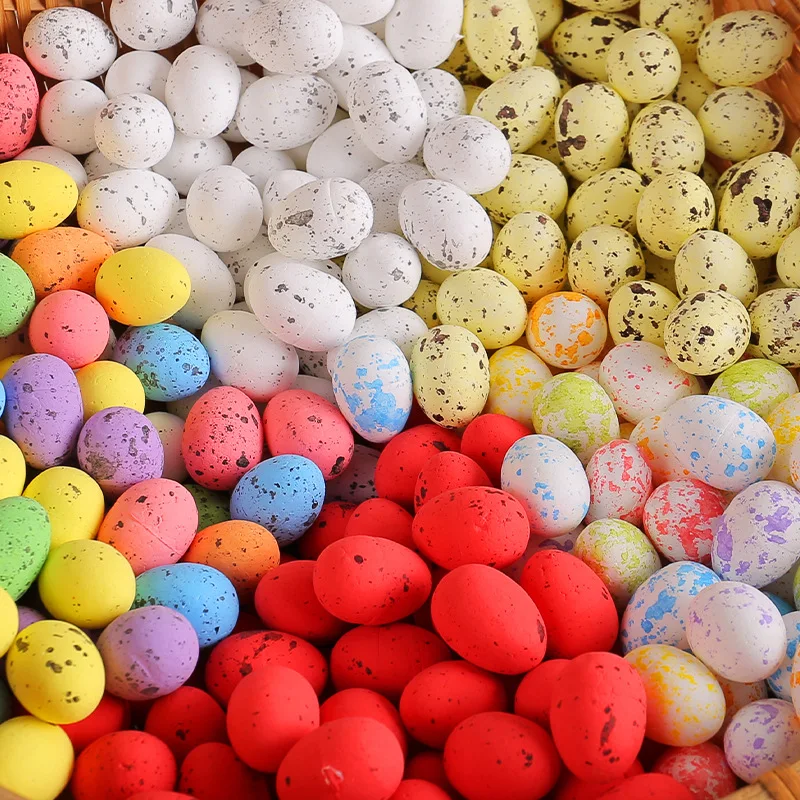 Colorful Bird Pigeon Eggs 2x2.5cm Mini Egg Decoration Border Small Spot Egg Toy Egg for Easter Party Gifts DIY Wreath Decor 50pc
Colorful Bird Pigeon Eggs 2x2.5cm Mini Egg Decoration Border Small Spot Egg Toy Egg for Easter Party Gifts DIY Wreath Decor 50pc