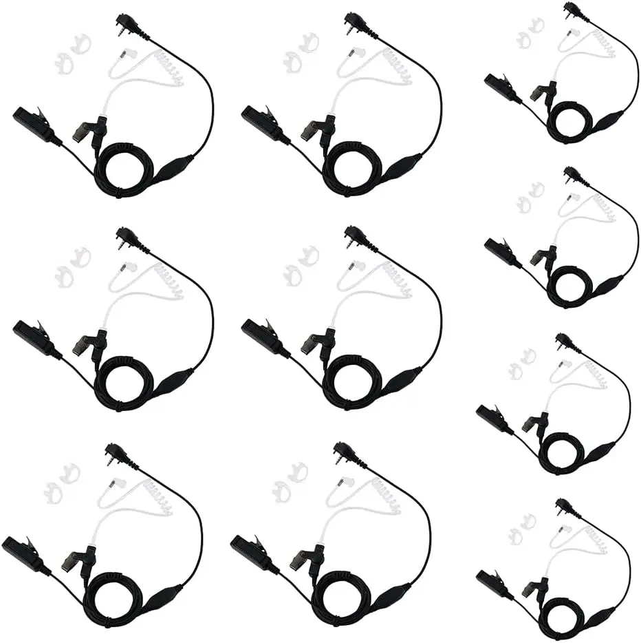 Vx-261 Earpiece Headset with Ptt Mic for Yaesu Vertex Standard VX-230 VX-231 Walkie Talkie 10 Pack Black
Vx-261 Earpiece Headset with Ptt Mic for Yaesu Vertex Standard VX-230 VX-231 Walkie Talkie 10 Pack Black