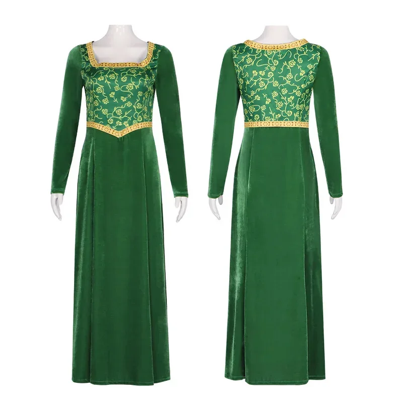 Cos72 Princess Fiona Cosplay Costume Dress Outfit Women Cartoon Green Square Collar Long Dress For Ladies Halloween Role P 72Cos
Cos72 Princess Fiona Cosplay Costume Dress Outfit Women Cartoon Green Square Collar Long Dress For Ladies Halloween Role P 72Cos