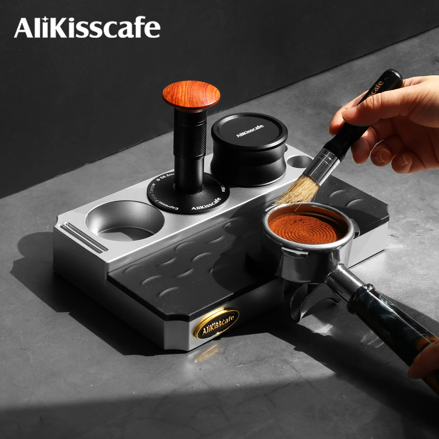 AliKisscafe Coffee Tamping Station Portafilter Holder 51mm 54mm 58mm For Delonghi Breville Espresso Accessories Barista Tools
AliKisscafe Coffee Tamping Station Portafilter Holder 51mm 54mm 58mm For Delonghi Breville Espresso Accessories Barista Tools