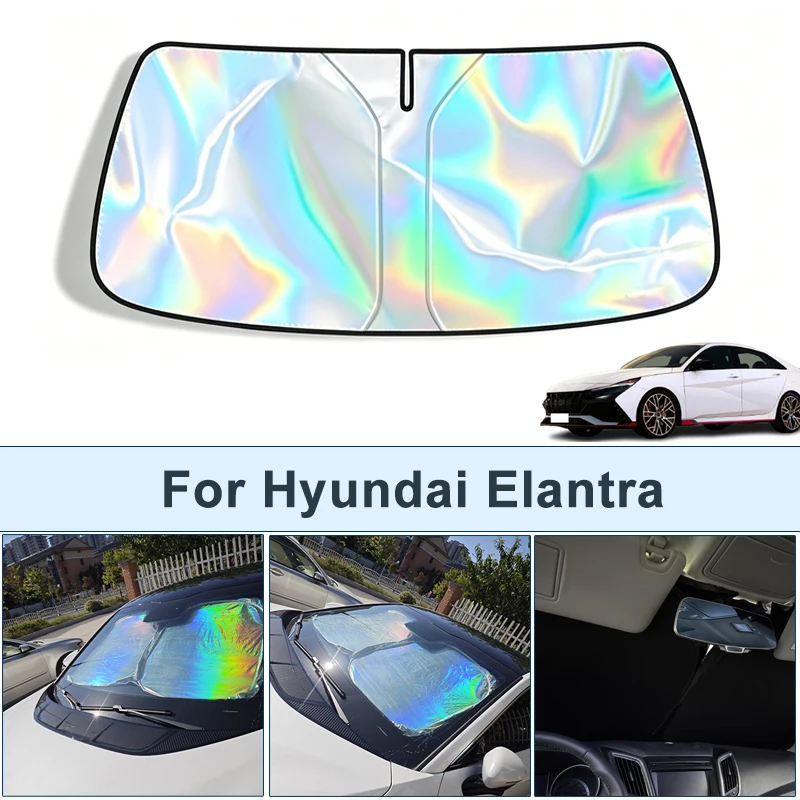 Foldable Front Windshield Sun Shade For Hyundai Elantra UV Reflective Sun Protection Cover Car Interior Accessories
Foldable Front Windshield Sun Shade For Hyundai Elantra UV Reflective Sun Protection Cover Car Interior Accessories