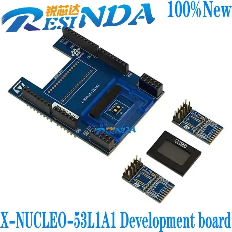 Brand new original spot X-NUCLEO-53L1A1 development board long-distance ranging sensor expansion board
Brand new original spot X-NUCLEO-53L1A1 development board long-distance ranging sensor expansion board