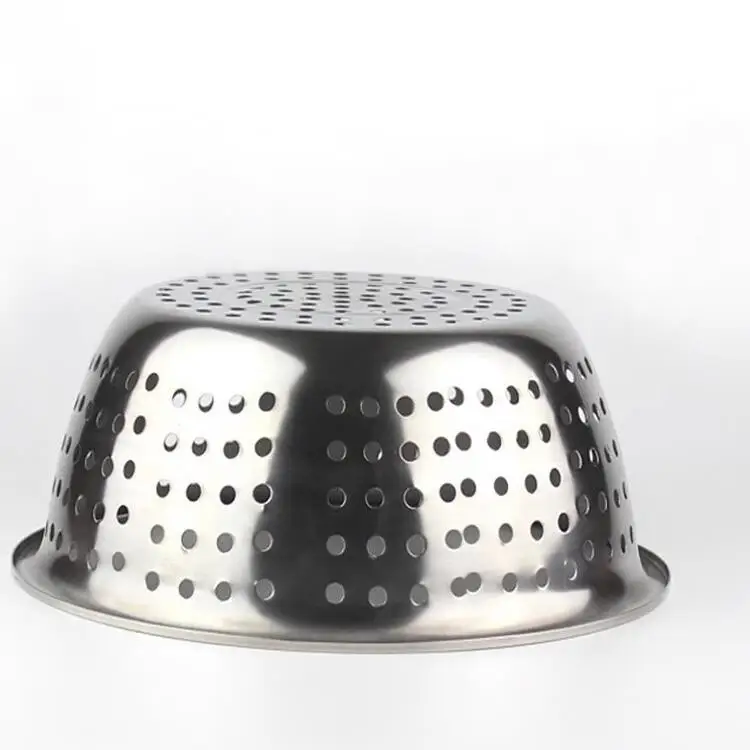 Thickened Stainless Steel Drain Pan Special Thickened Strainer Washing Basket Rice Cleaning Vegetable Washing Fruit Basin
Thickened Stainless Steel Drain Pan Special Thickened Strainer Washing Basket Rice Cleaning Vegetable Washing Fruit Basin