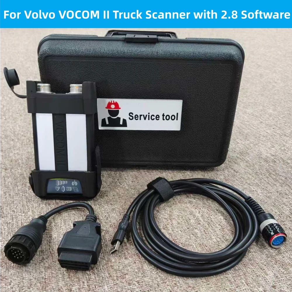 Vocom II 88894000 88890300 Heavy Duty Truck Diagnostic Tool for Volvo/Renault/UD/Mack Vocom2 VOCOM 2 Diagnostic Scanner
Vocom II 88894000 88890300 Heavy Duty Truck Diagnostic Tool for Volvo/Renault/UD/Mack Vocom2 VOCOM 2 Diagnostic Scanner