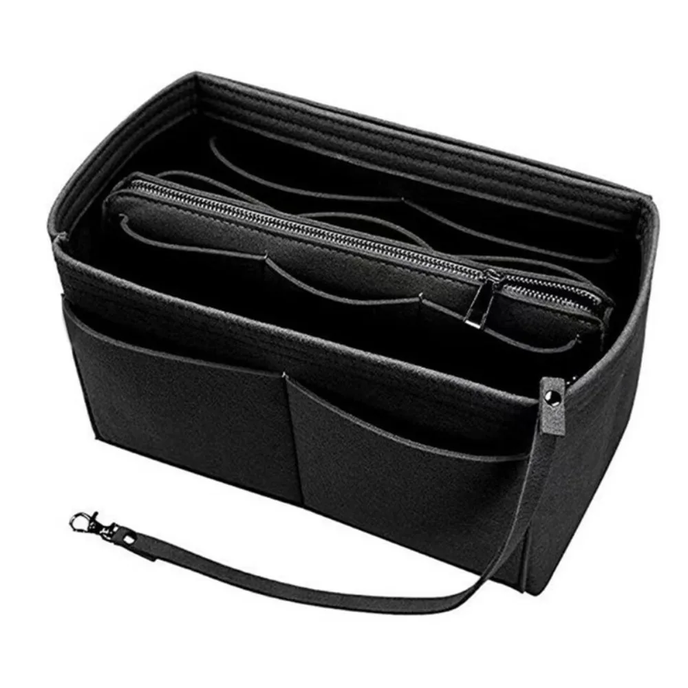 Lightweight Handbag Insert Cosmetic Organizer Felt Toiletry Container Fashionable Storage Bags Multi-Pocket Handbag Students
Lightweight Handbag Insert Cosmetic Organizer Felt Toiletry Container Fashionable Storage Bags Multi-Pocket Handbag Students