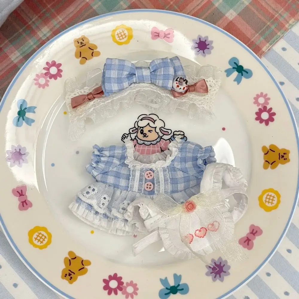 Чехол на голову 10 см, хлопковое платье для куклы, толстовки, юбка с плечевым ремнем, хлопковая кукольная одежда, милая плюшевая игрушечная одежда в стиле Лолиты
Чехол на голову 10 см, хлопковое платье для куклы, толстовки, юбка с плечевым ремнем, хлопковая кукольная одежда, милая плюшевая игрушечная одежда в стиле Лолиты