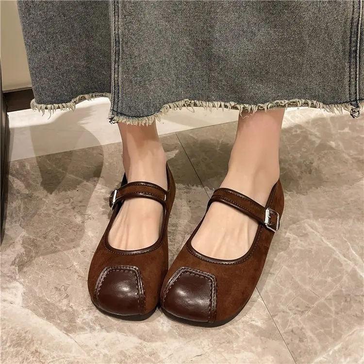 Women's Flats Shoes Leopard Print New Fashion Casual Dresses Buckle Designer Square Toe Women's Shoes Retro Suede Mary Jane
Women's Flats Shoes Leopard Print New Fashion Casual Dresses Buckle Designer Square Toe Women's Shoes Retro Suede Mary Jane