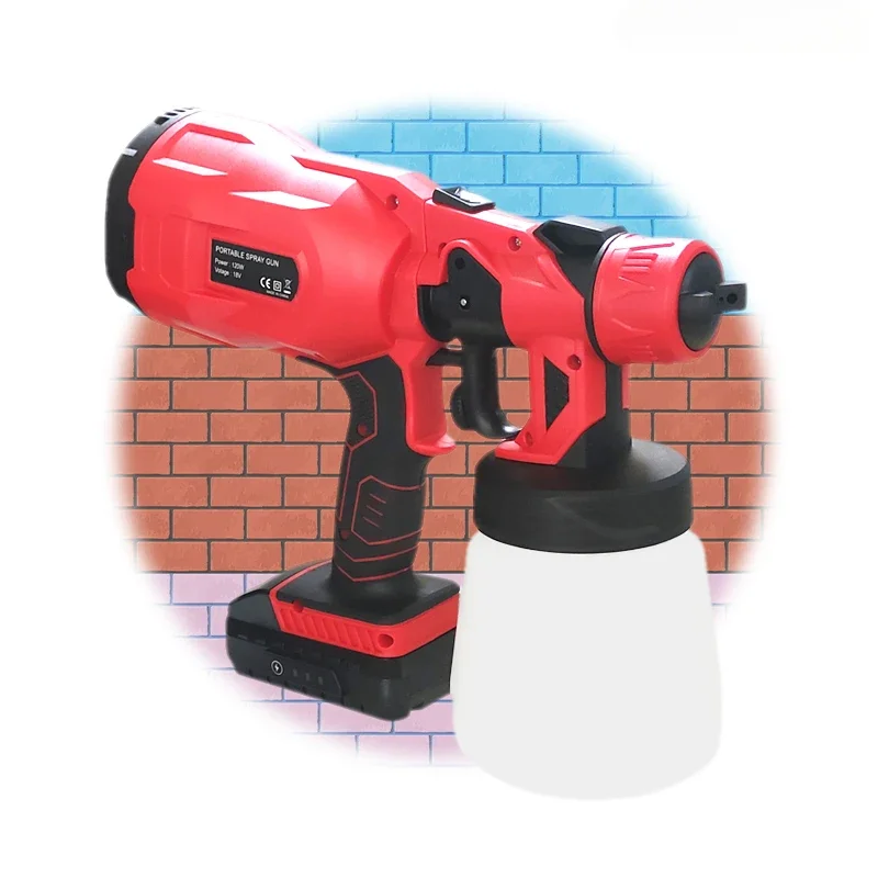 Wireless lithium battery portable multi function power cordless paint spray gun for Christmas wall decoration
Wireless lithium battery portable multi function power cordless paint spray gun for Christmas wall decoration