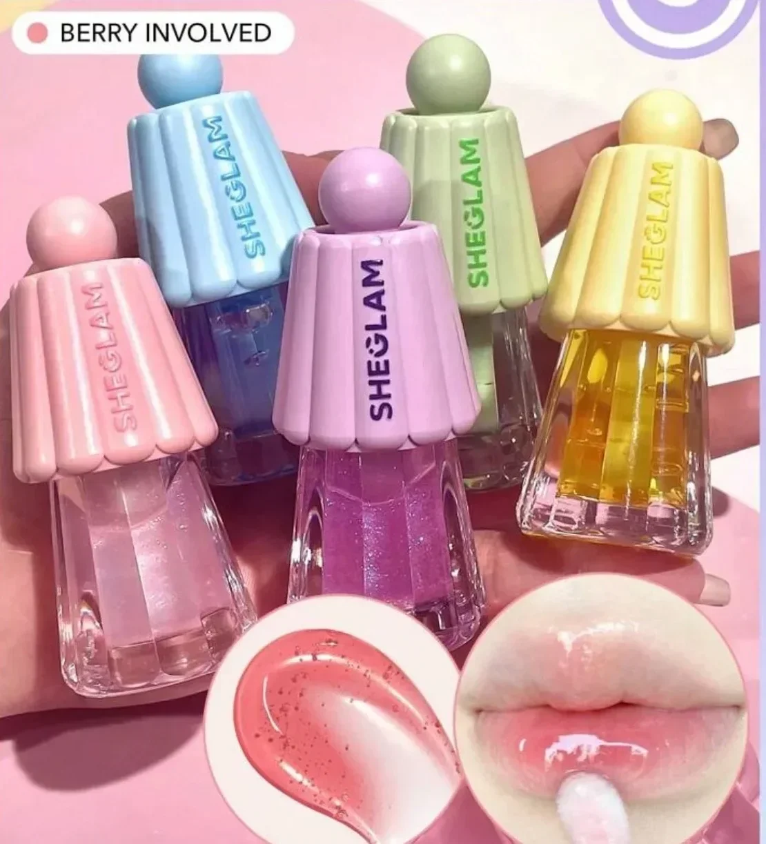 sheglam make up Lip Gloss Shimmering Hydrating Essential Lip Oil Fade Nourish Glossy Plumper Lip Care
sheglam make up Lip Gloss Shimmering Hydrating Essential Lip Oil Fade Nourish Glossy Plumper Lip Care