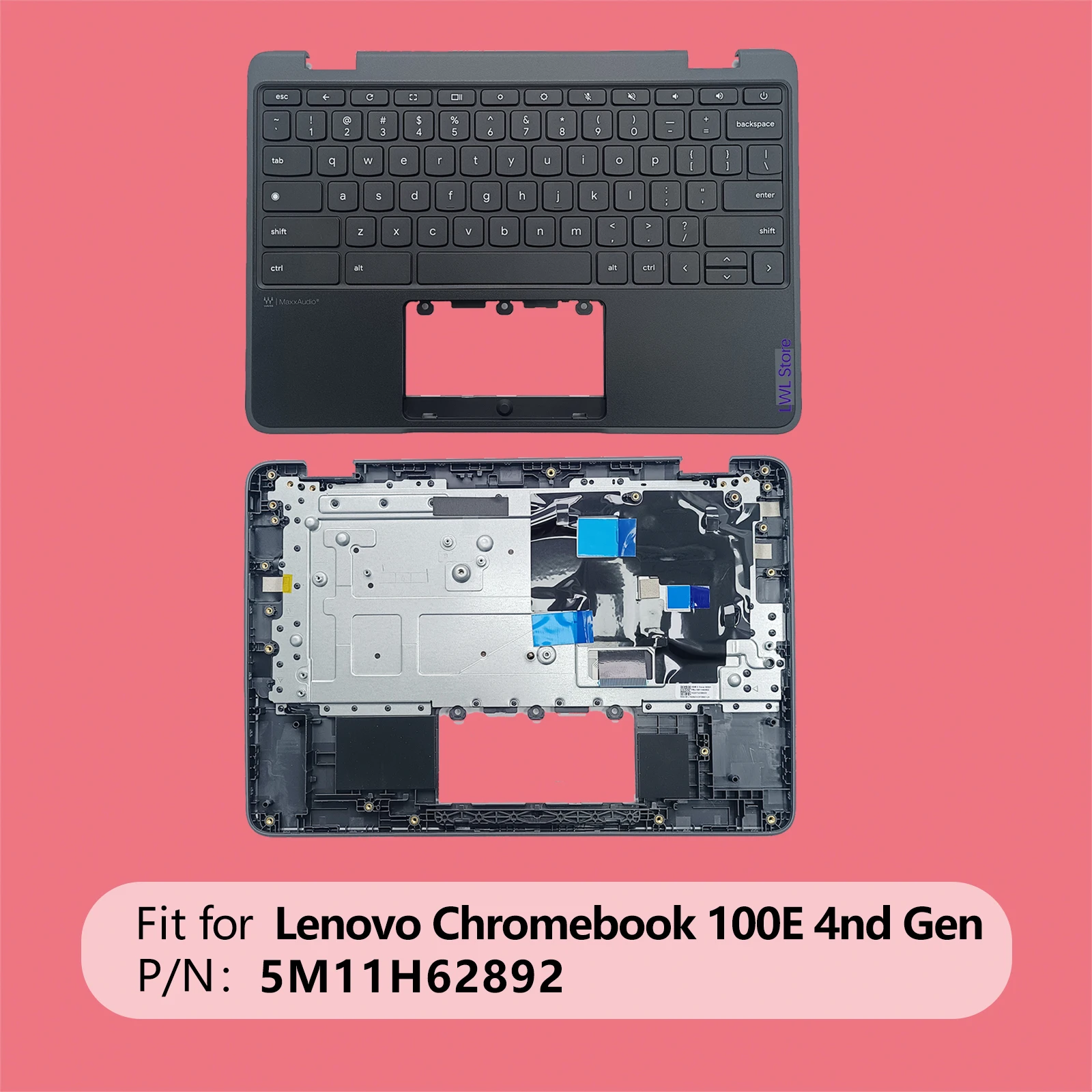 LWL For NEW Lenovo Chromebook 300E Yoga Gen4 Laptop Upper Top Cover Case Palmrest with keyboard 5M11H62892
LWL For NEW Lenovo Chromebook 300E Yoga Gen4 Laptop Upper Top Cover Case Palmrest with keyboard 5M11H62892