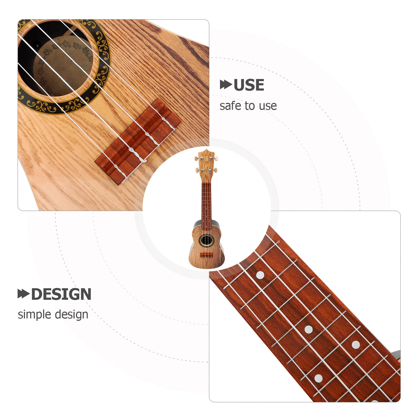 Ukulele 21 Inch Wooden Musical Instrument for Kids Adults Beginner Impact Resistant Portable Gift Durable Safe Environmental
Ukulele 21 Inch Wooden Musical Instrument for Kids Adults Beginner Impact Resistant Portable Gift Durable Safe Environmental
