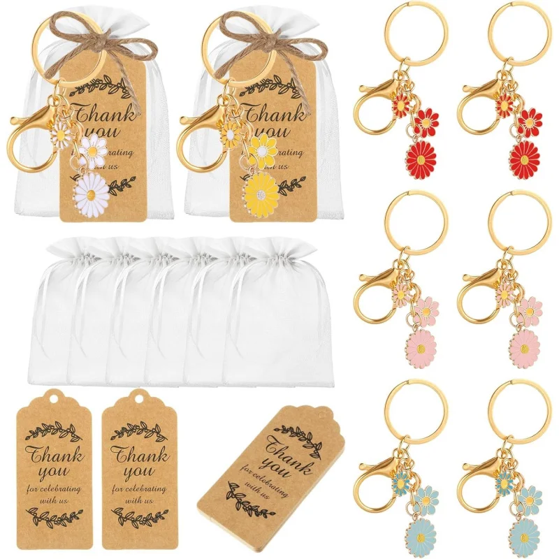 20 Set of Flower Keychains Party Favors Bulk Keyring Accessories Suitable for Guest Baptisms Bridal Showers Mother's Day Wedding
20 Set of Flower Keychains Party Favors Bulk Keyring Accessories Suitable for Guest Baptisms Bridal Showers Mother's Day Wedding