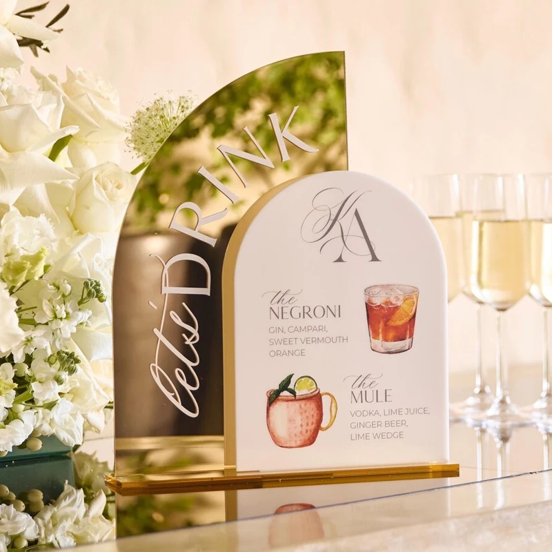 His Hers Signature Drinks,Wedding Signature Drinks Sign,Gold Mirror White Bar Sign,Signature Cocktails,Acrylic Bar Sign
His Hers Signature Drinks,Wedding Signature Drinks Sign,Gold Mirror White Bar Sign,Signature Cocktails,Acrylic Bar Sign