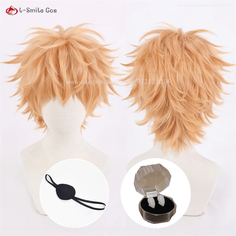 Anime Denji Cosplay Wig 30cm Short Orange Golden Unisex Wigs Cosplay Anime Cosplay Wig Heat Resistant Synthetic Hair + Wig Cap
Anime Denji Cosplay Wig 30cm Short Orange Golden Unisex Wigs Cosplay Anime Cosplay Wig Heat Resistant Synthetic Hair + Wig Cap