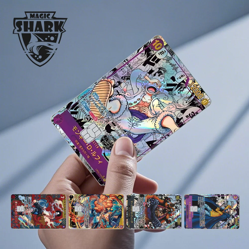 2026 New TCG Card Style Luffy Zorro Nami Ace OP Lazer Holographic Thin Sticker Film Skin for Debit Credit Card
2026 New TCG Card Style Luffy Zorro Nami Ace OP Lazer Holographic Thin Sticker Film Skin for Debit Credit Card