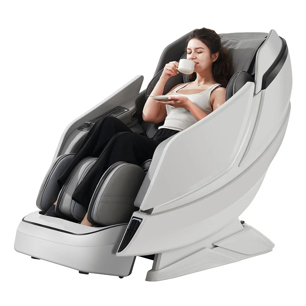 Luxury Electric 4D Zero Gravity Full Body Shiatsu Recliner Massage Chair OEM Massager PU Leather CE Rohs
Luxury Electric 4D Zero Gravity Full Body Shiatsu Recliner Massage Chair OEM Massager PU Leather CE Rohs