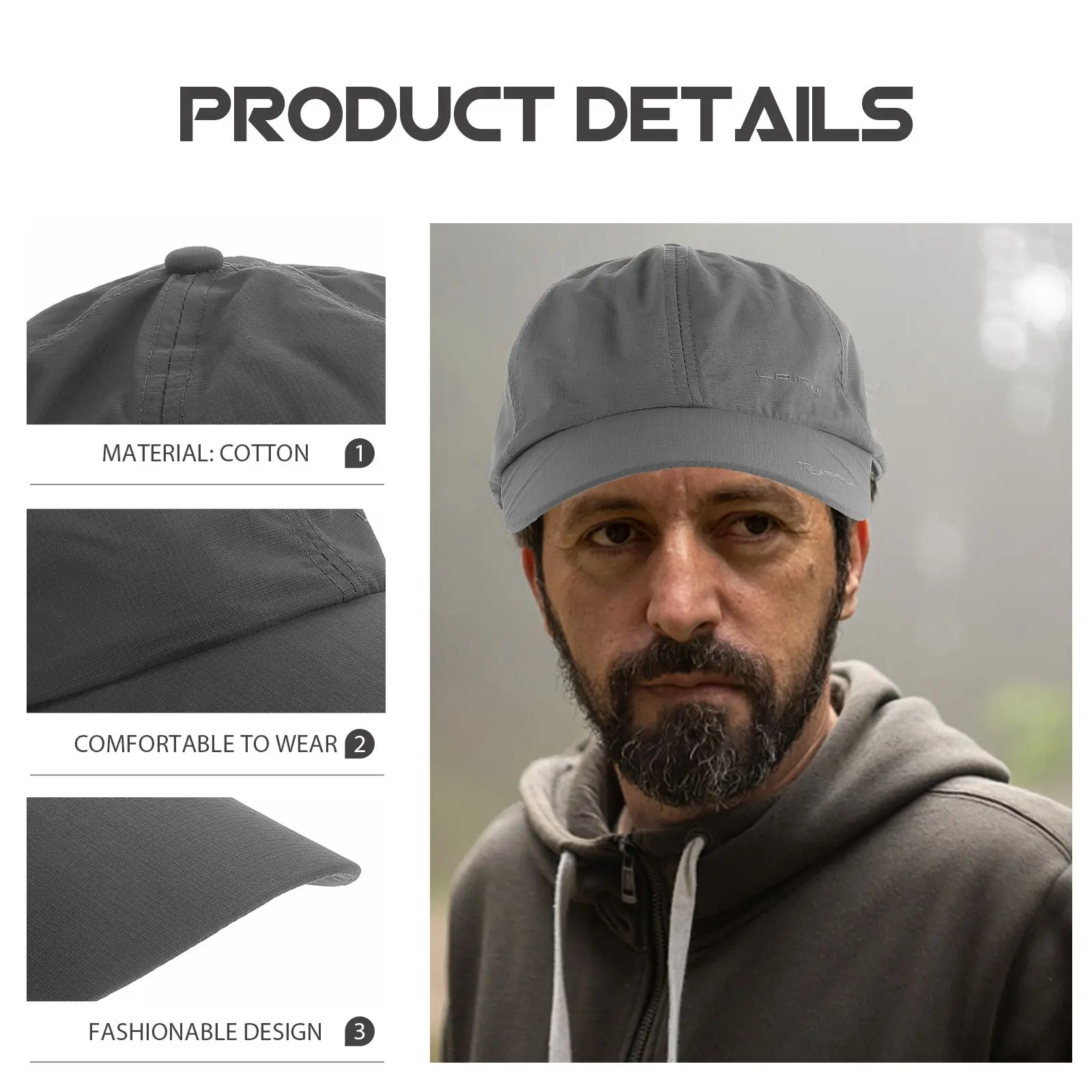 Baseball Hats Sun Visor All-match Cap Sports Hip-hop Peaked Spring Summer Travel Hat Unisex Fashion Design Comfort Wear
Baseball Hats Sun Visor All-match Cap Sports Hip-hop Peaked Spring Summer Travel Hat Unisex Fashion Design Comfort Wear