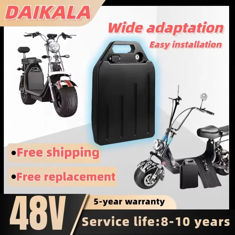 New Electric Scooter Battery 48V 20Ah-100Ah, Suitable for 250W~2000W Motorcycle/tricycle Waterproof Lithium Battery+charger
New Electric Scooter Battery 48V 20Ah-100Ah, Suitable for 250W~2000W Motorcycle/tricycle Waterproof Lithium Battery+charger