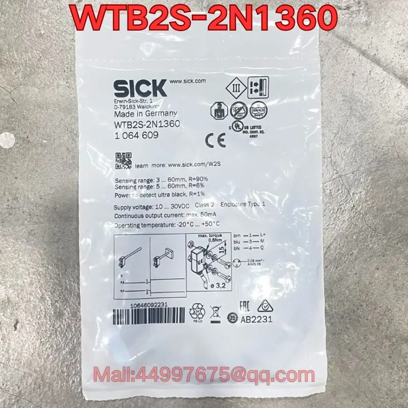 Новый датчик WTB2S-2N1360 
Новый датчик WTB2S-2N1360
