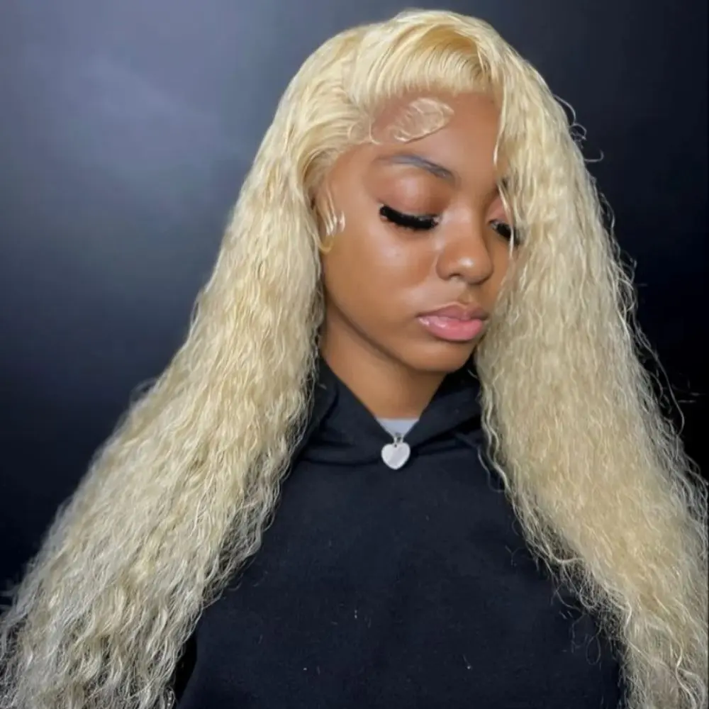100% Brazilian 613 Curly Lace Front Wig 30 Inch Blonde Deep Wave Human Hair 13x6 Hd Lace Frontal Wigs Colored For Women Choice
100% Brazilian 613 Curly Lace Front Wig 30 Inch Blonde Deep Wave Human Hair 13x6 Hd Lace Frontal Wigs Colored For Women Choice